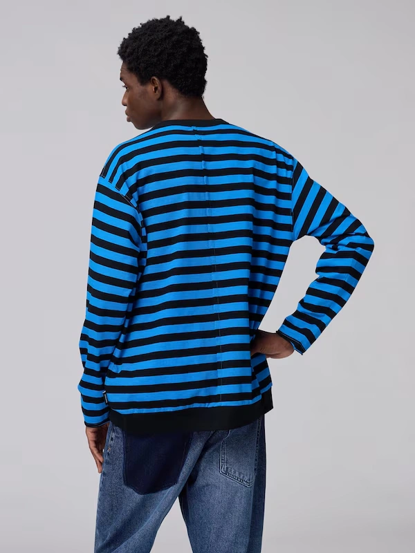 Zip Pocket Striped T-Shirt | Long | UNDERCOVER 5 Zip Pocket Striped T-Shirt | Long | UNDERCOVER
