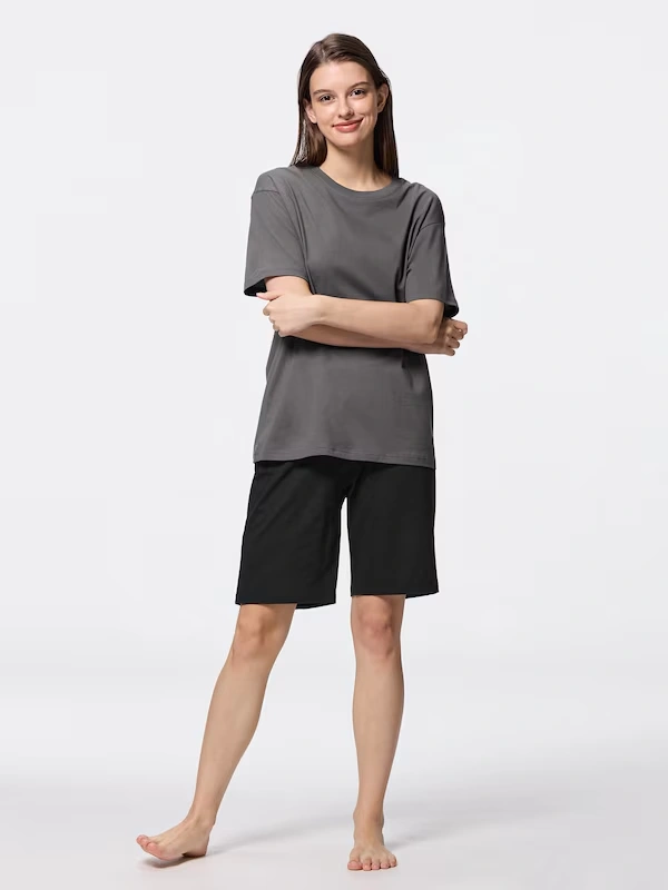 Cotton Color Lounge Set | Short