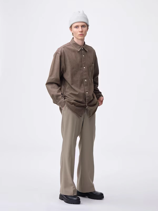 Denim Oversized Shirts