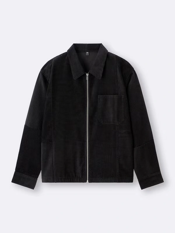 Corduroy Zip-Up Shirt Jacket 7 Corduroy Zip-Up Shirt Jacket