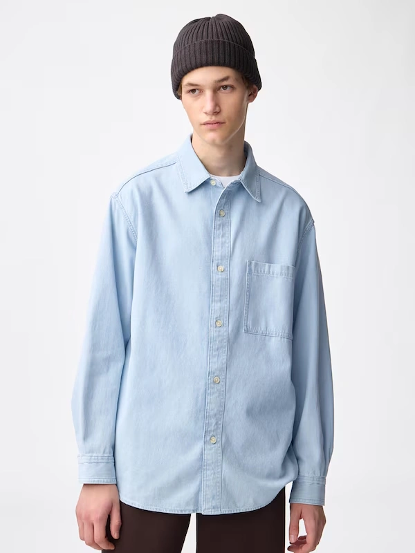 Denim Oversized Shirt