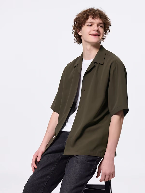 Open Collar Shirt | HalfSlv