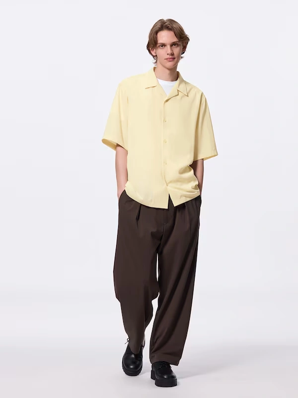 Open Collar Shirt | HalfSlv 3 Open Collar Shirt | HalfSlv