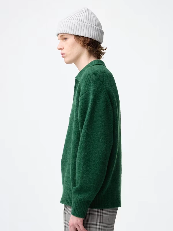 Puff Knit Half-Zip Pullover 4 Puff Knit Half-Zip Pullover