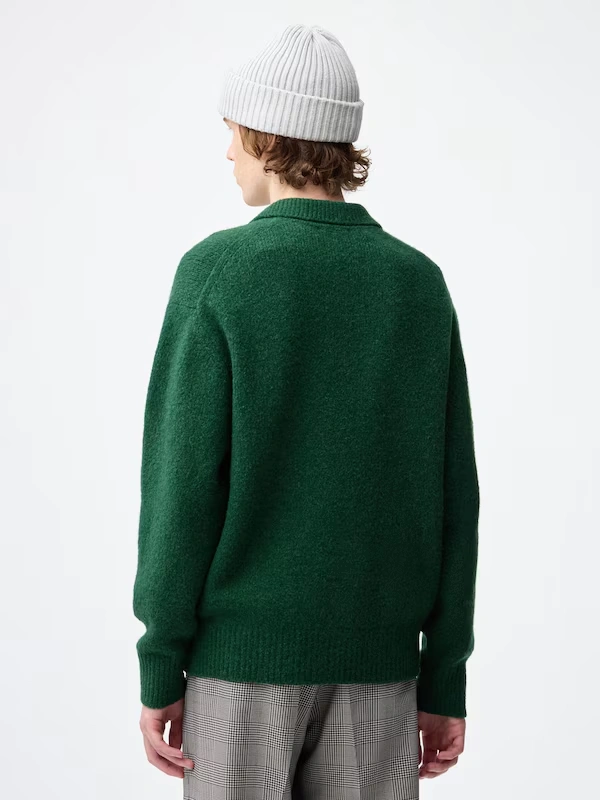 Puff Knit Half-Zip Pullover 5 Puff Knit Half-Zip Pullover