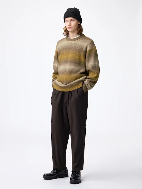 Puff Knit Gradation Pullover