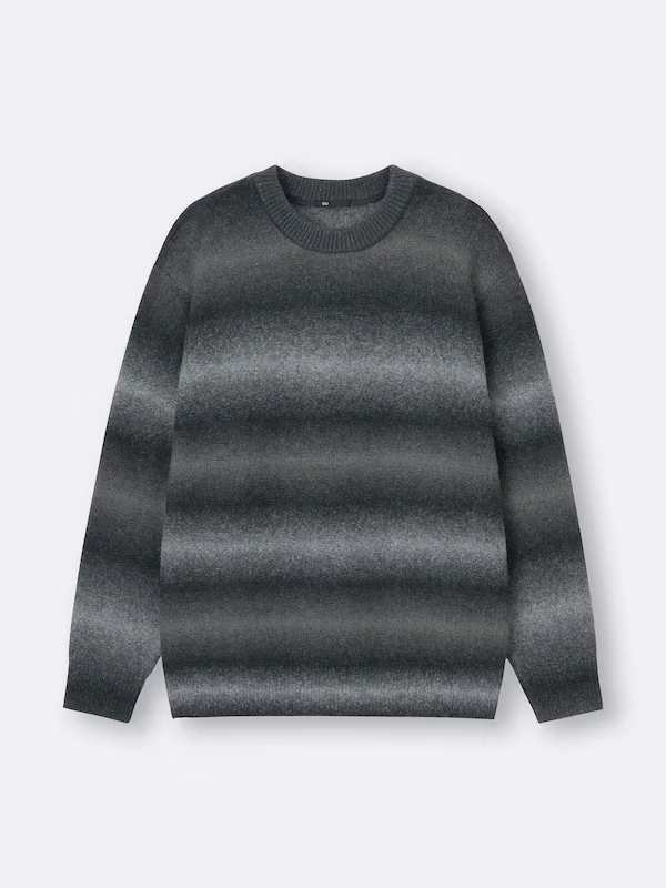 Puff Knit Gradation Pullover