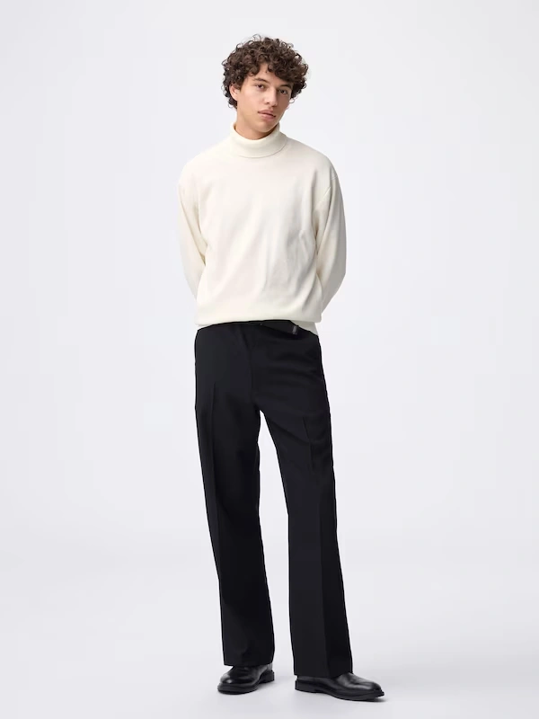Milano Ribbed Turtleneck Sweater