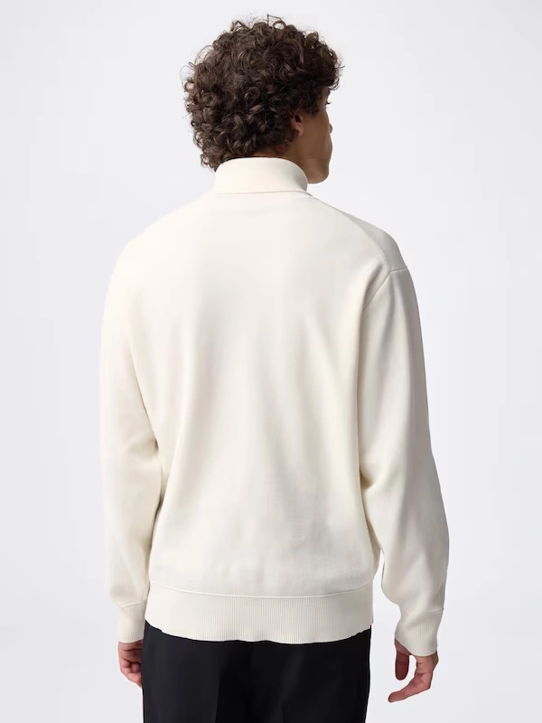 Milano Ribbed Turtleneck Sweater