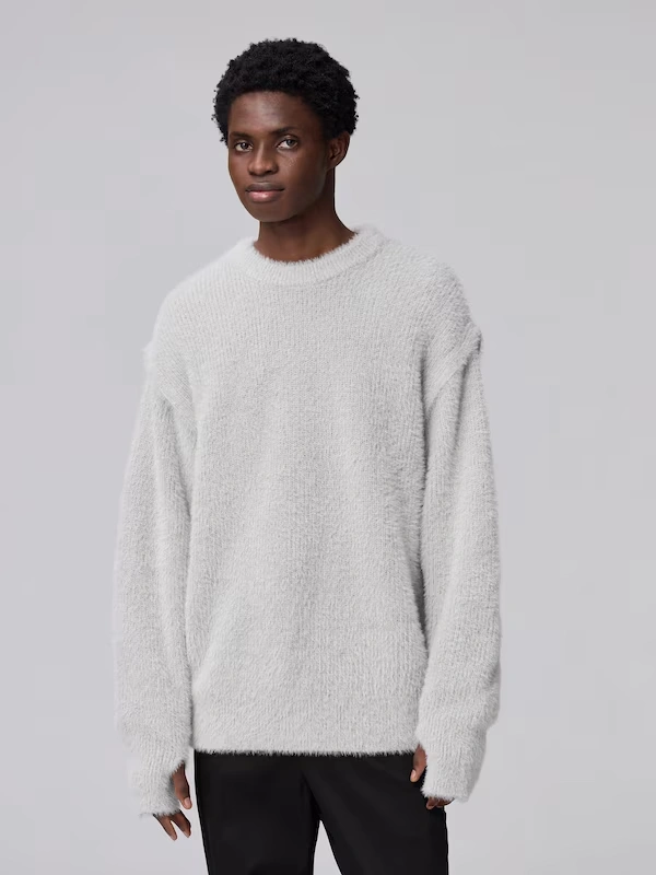 Shaggy Crew Neck Sweater | UNDERCOVER