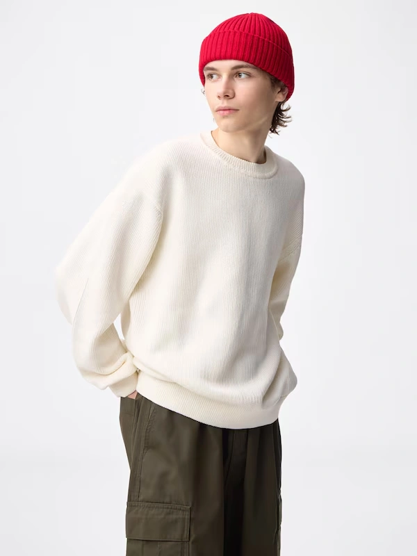 Lily Yarn Crew Neck Sweater