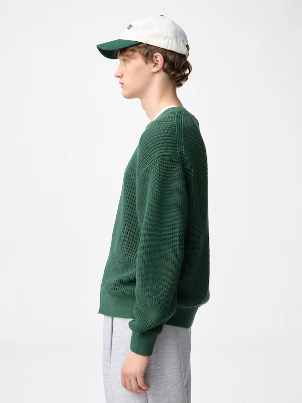 Lily Yarn Crew Neckcardigan 3 Lily Yarn Crew Neckcardigan