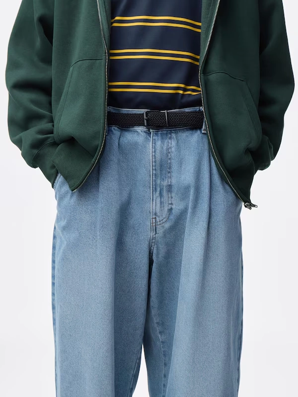 Denim Carrot Pants