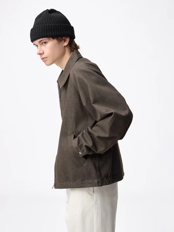 Cotton Zip Up Jacket 3 Cotton Zip Up Jacket