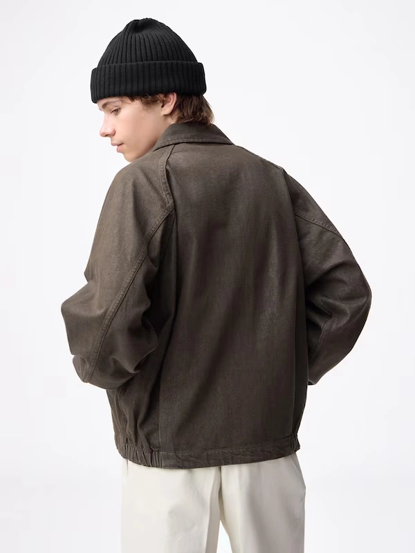 Cotton Zip Up Jacket 4 Cotton Zip Up Jacket