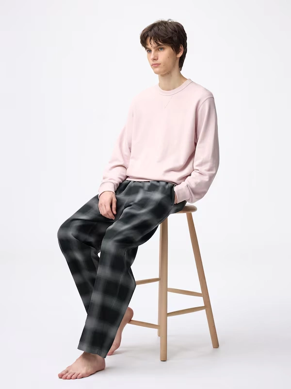 Flannel Relaxed Pants | Ombre Checkered