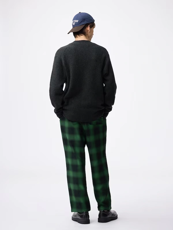 Flannel Relaxed Pants | Ombre Checkered