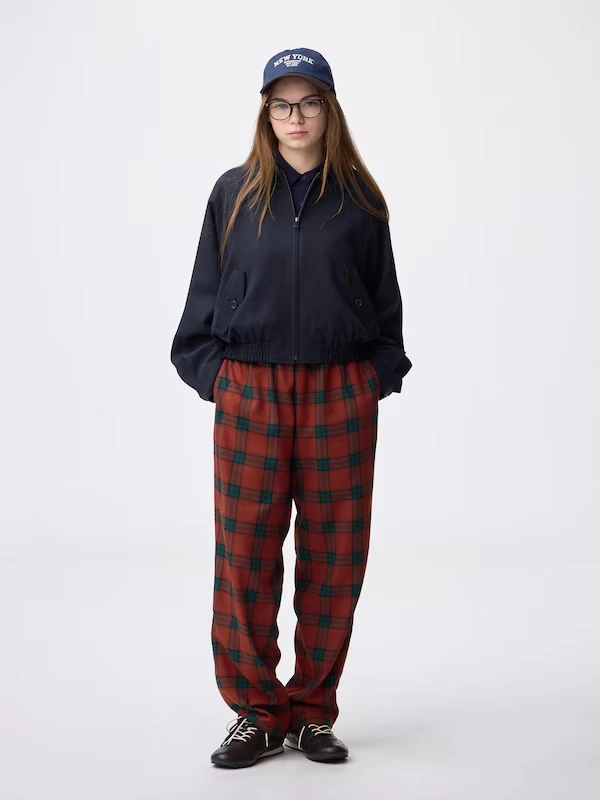 Flannel Relaxed Pants | Tartan Checkered