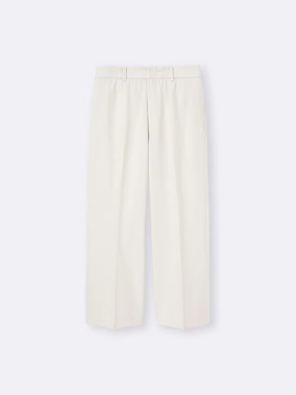 Twill Wide Straight Pants 4 Twill Wide Straight Pants