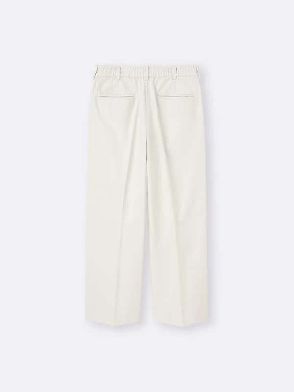 Twill Wide Straight Pants 5 Twill Wide Straight Pants