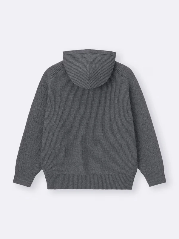 Cable Full-Zip Hoodie 6 Cable Full-Zip Hoodie