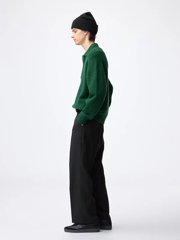 Wide Slacks | Stripe