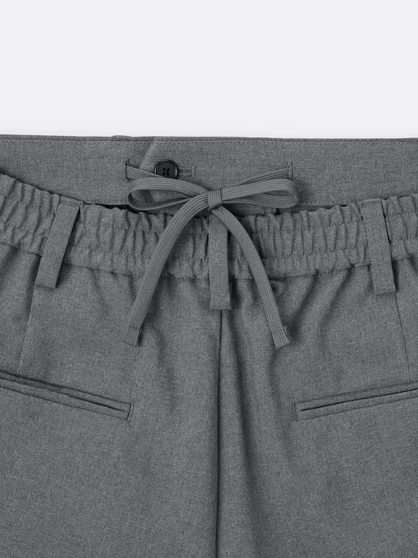 Wide Straight Slacks