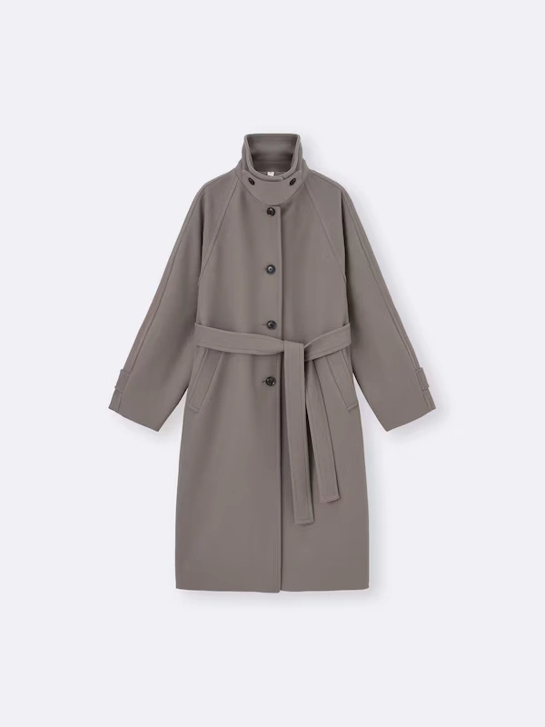 COZY MELTON Balmacaan Coat 6 COZY MELTON Balmacaan Coat