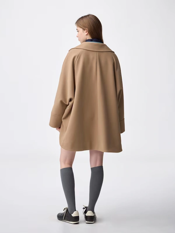 COZY MELTON Cape Coat 3 COZY MELTON Cape Coat