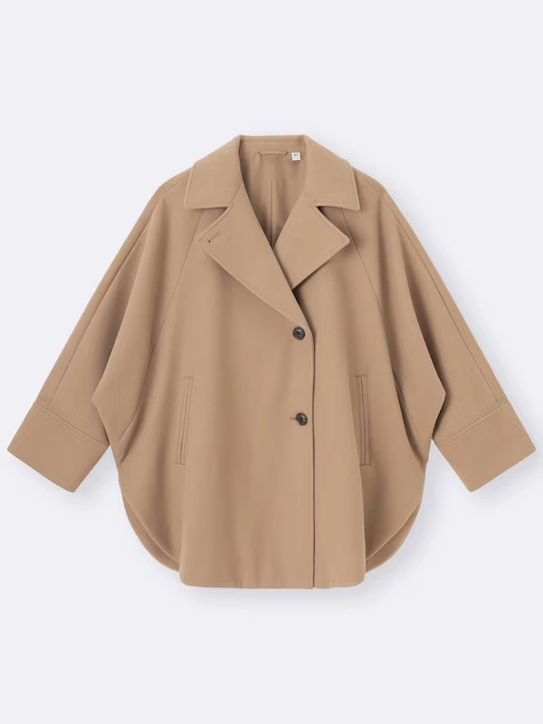 COZY MELTON Cape Coat 4 COZY MELTON Cape Coat