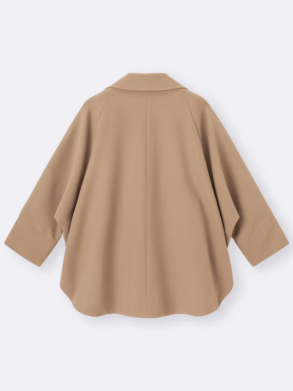 COZY MELTON Cape Coat 5 COZY MELTON Cape Coat