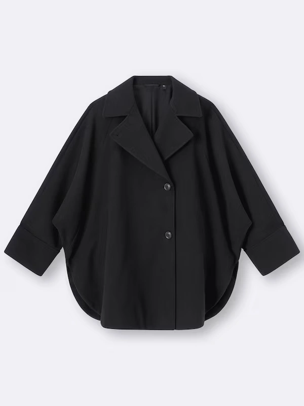 COZY MELTON Cape Coat 6 COZY MELTON Cape Coat