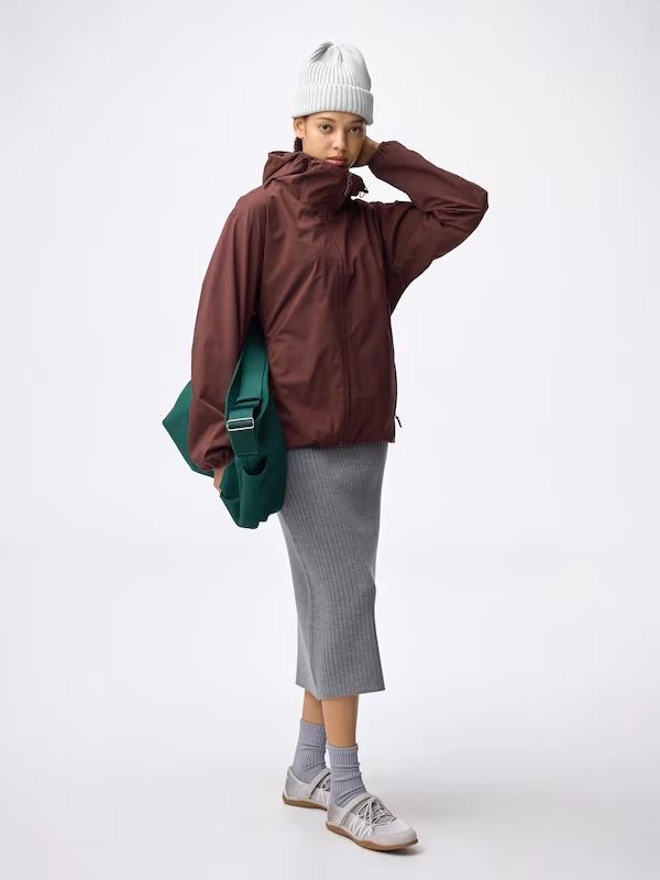 Windproof Shell Parka