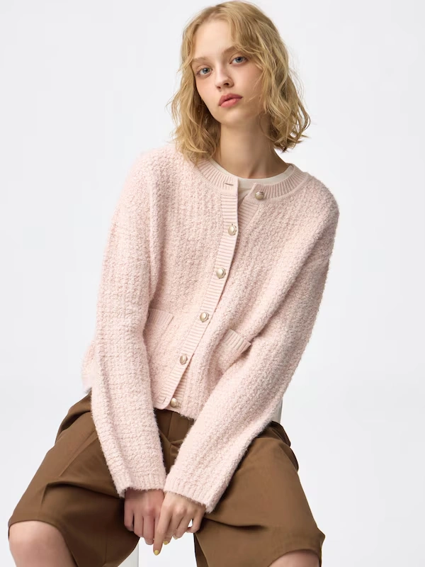 Tweedy Knitted Cardigan
