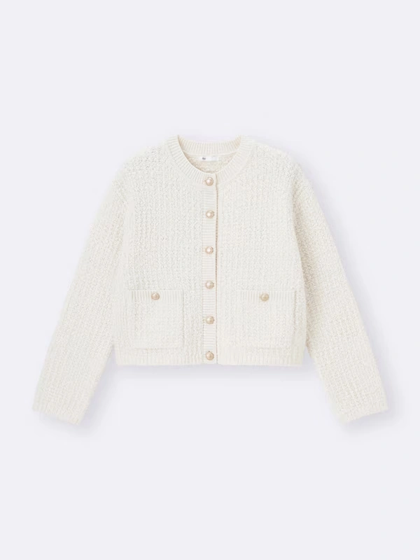 Tweedy Knitted Cardigan 7 Tweedy Knitted Cardigan