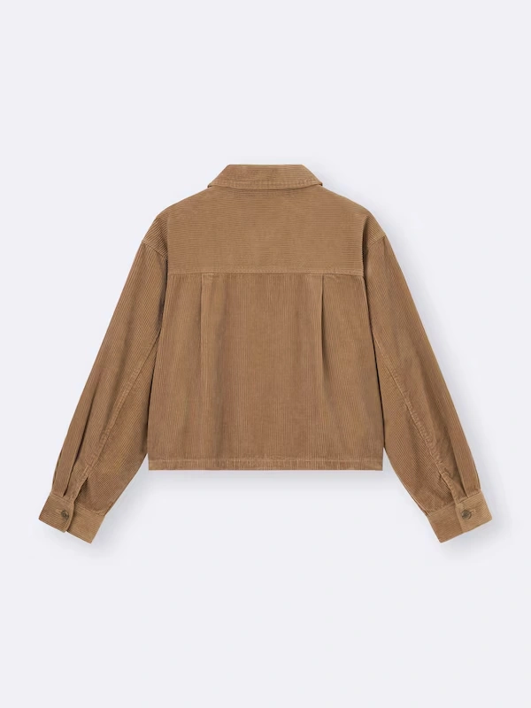 Corduroy Zip-Up Shirt Jacket 6 Corduroy Zip-Up Shirt Jacket