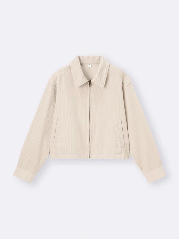 Corduroy Zip-Up Shirt Jacket 7 Corduroy Zip-Up Shirt Jacket