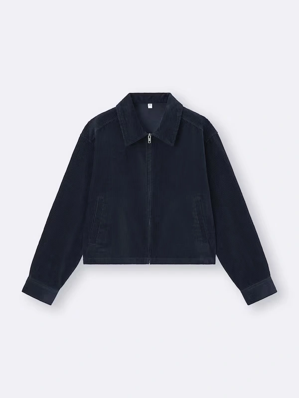 Corduroy Zip-Up Shirt Jacket 8 Corduroy Zip-Up Shirt Jacket
