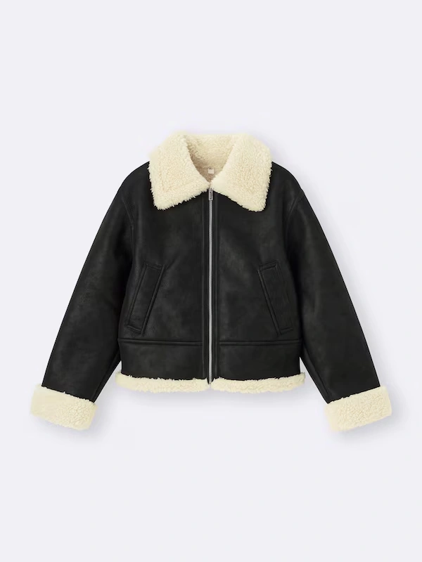 Faux Shearling Flight Jacket 4 Faux Shearling Flight Jacket