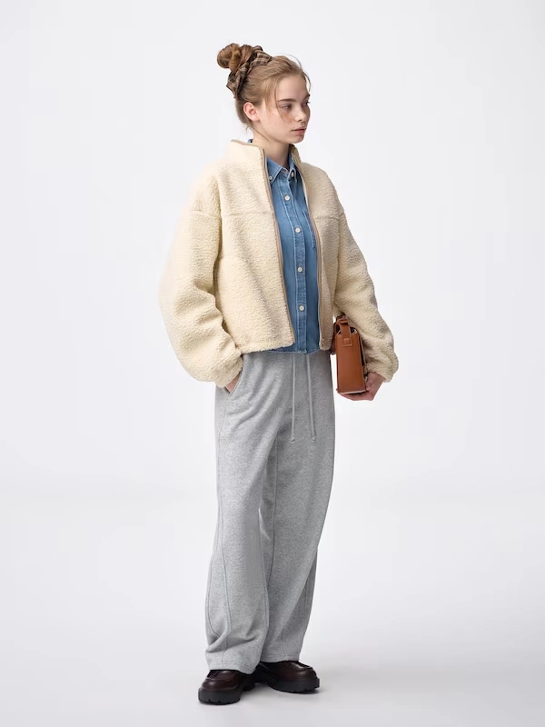 Sweat Barrel Leg Pants