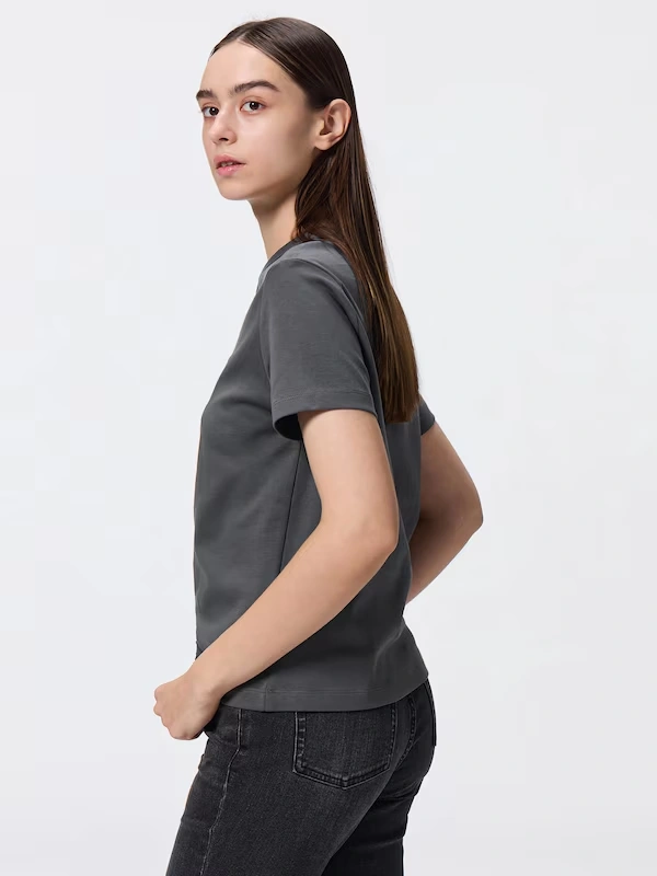 Cotton Smooth Crew Neck T-Shirt 3 Cotton Smooth Crew Neck T-Shirt