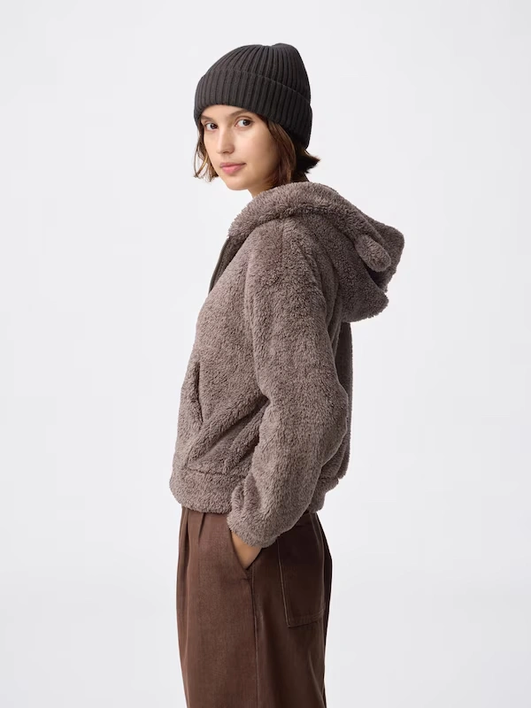 Marshmallow Feel Full-Zip Hoodie | Bear 3 Marshmallow Feel Full-Zip Hoodie | Bear