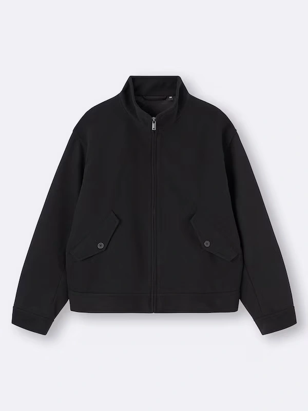 COZY MELTON Stand Zip Up Jacket 7 COZY MELTON Stand Zip Up Jacket