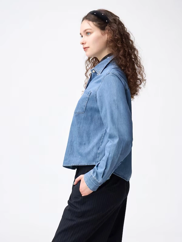 Denim Short Shirt 3 Denim Short Shirt