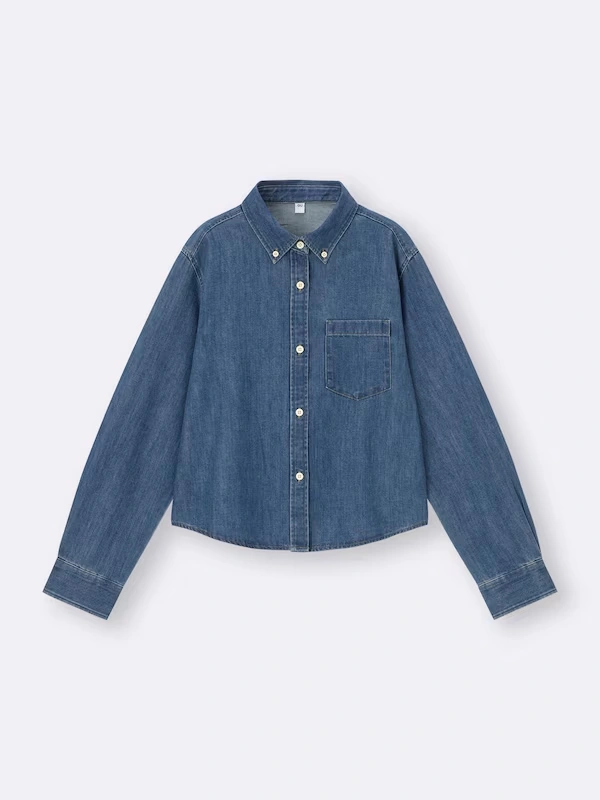 Denim Short Shirt 7 Denim Short Shirt