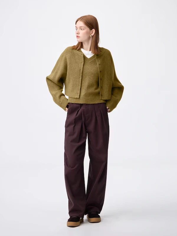 Puff Knit 2 Piece Cardigan 4 Puff Knit 2 Piece Cardigan