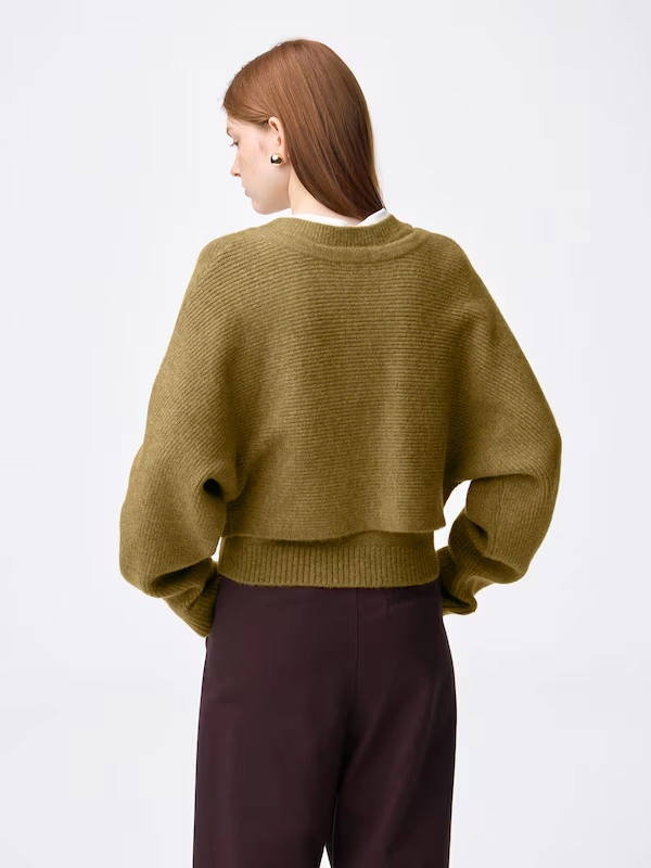 Puff Knit 2 Piece Cardigan 6 Puff Knit 2 Piece Cardigan