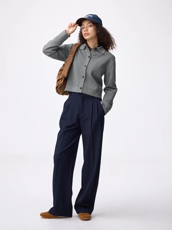 Milano Ribbed Polo Cardigan