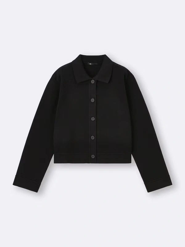 Milano Ribbed Polo Cardigan 6 Milano Ribbed Polo Cardigan