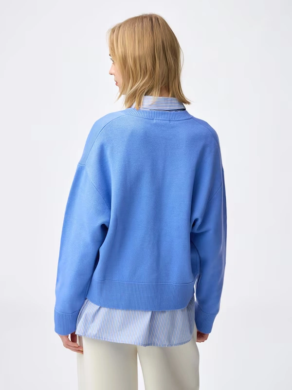 Sweat Look Knit Dolman Sleeve Cardigan 5 Sweat Look Knit Dolman Sleeve Cardigan